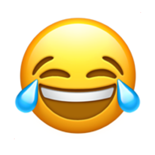 face with tears of joy