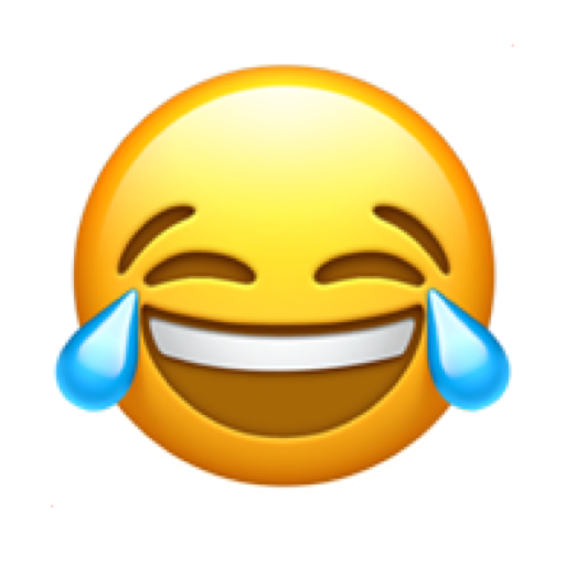 face with tears of joy