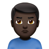 face blowing a kiss on Apple apple preview