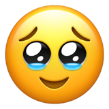 face holding back tears apple preview