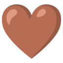 brown heart on Google google preview