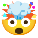exploding head on Google google preview