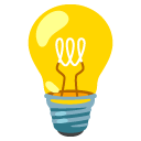 light bulb on Google google preview