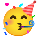 partying face on Google google preview