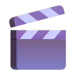 clapper board on Microsoft microsoft preview
