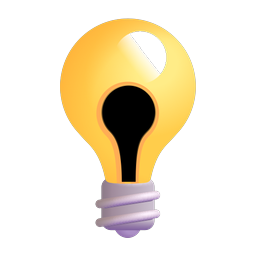 light bulb on Microsoft microsoft preview