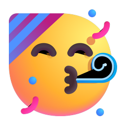 partying face on Microsoft microsoft preview