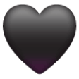 black heart on Samsung samsung preview