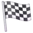 chequered flag on Samsung samsung preview