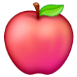 red apple on Samsung samsung preview